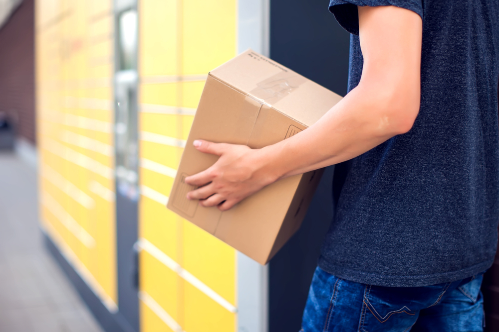 zustellung an packstation